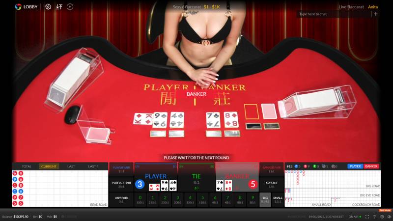 Giới thiệu sơ về sảnh baccarat sexy tại 789Bet
