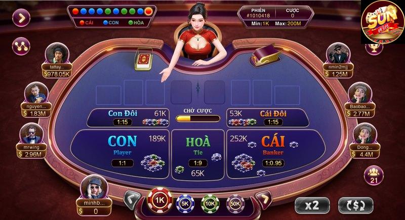 SUNWIN – Baccarat thiên về giải trí, nhẹ nhàng