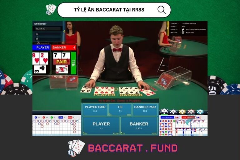 Tỷ Lệ Ăn Baccarat Tại RR88 Có Cao Không? Chơi Như Nào?