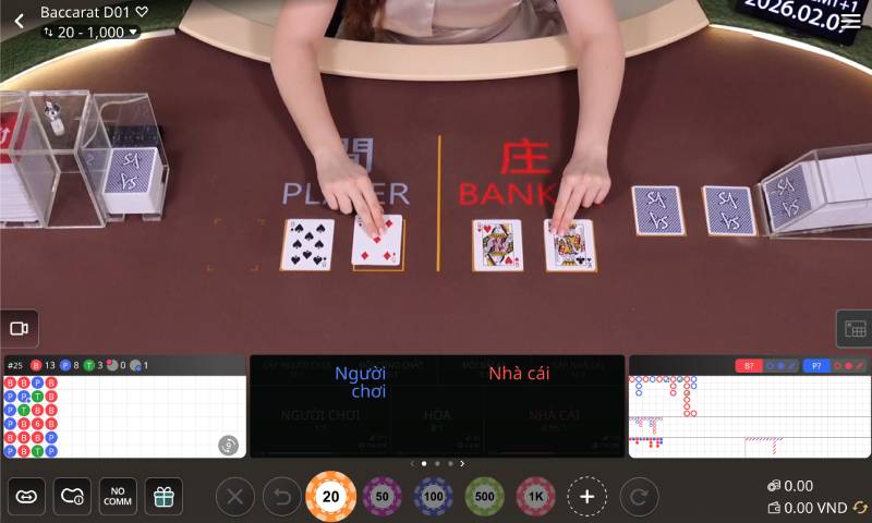 Tỷ lệ cược và mức độ công bằng khi chơi baccarat tại FB88