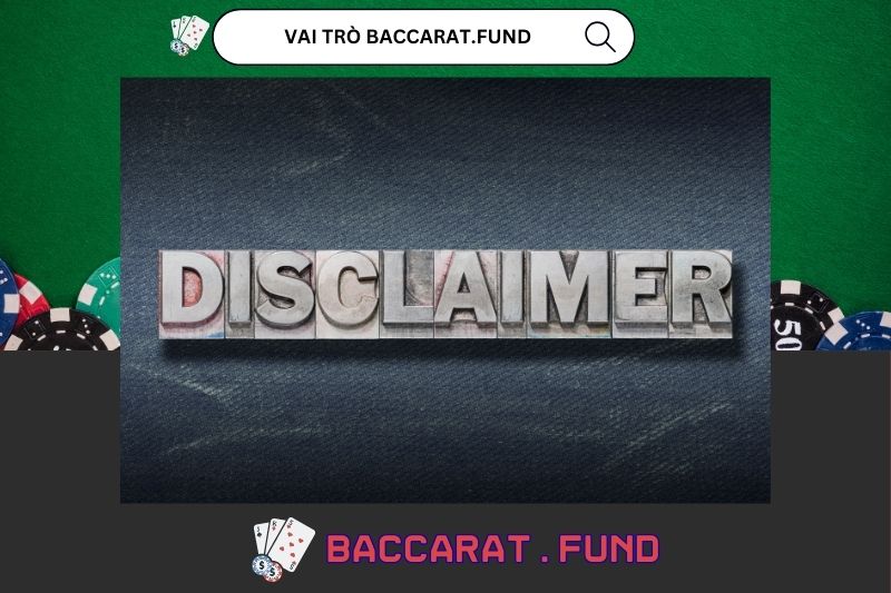 Vai trò thực sự của baccarat.fund
